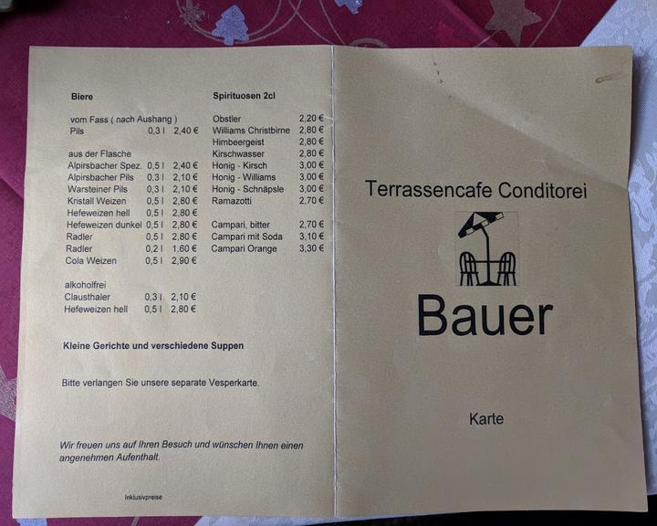 cafe Bauer